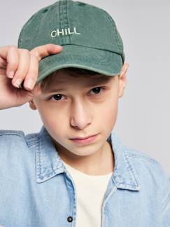Maedchenkleidung-Kinder Cap mit Schriftzug CHILL