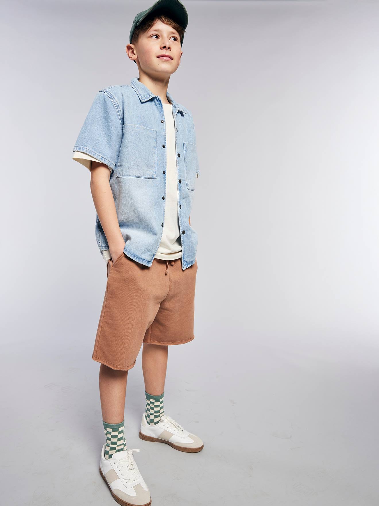 Thumbnail - 3er-Pack Jungen Socken mit Schachbrettmuster JONEN
