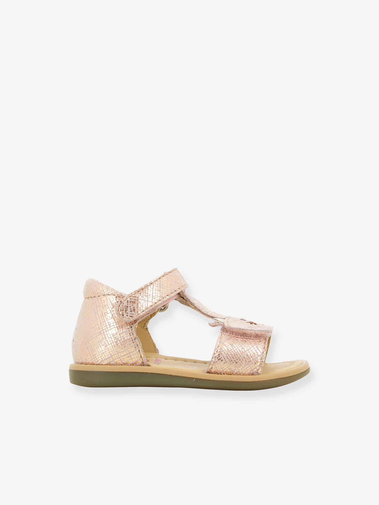 Thumbnail - Baby Leder-Sandalen Tity Miaou SHOO POM