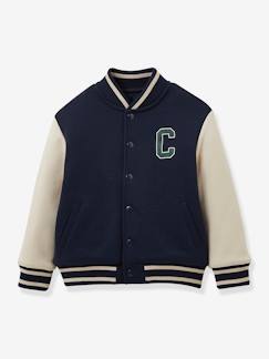 Jungen Bomberjacke mit Stickerei hinten CYRILLUS  [numero-image]