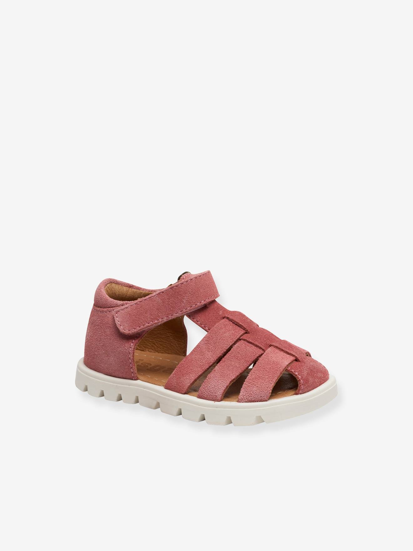 Geschlossene Mädchen Baby Sandalen BEKA S bisgaard blush Gr. 23