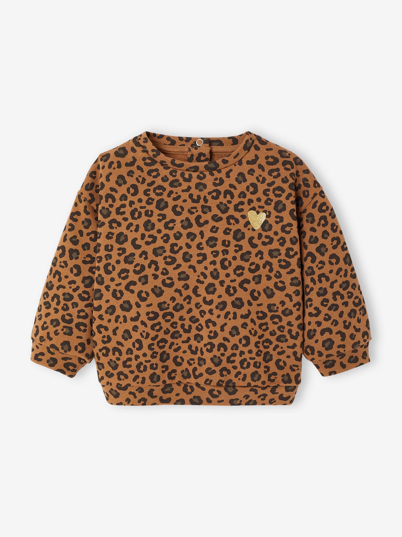 Thumbnail - Baby Sweatshirt ENVIE DE FRAISE Mama-Tochter-Capsule LEOPARD
