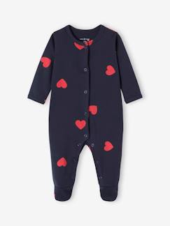 Babymode-Strampler & Schlafanzüge-Bio-Kollektion: Baby Strampler Mon Coeur ENVIE DE FRAISE