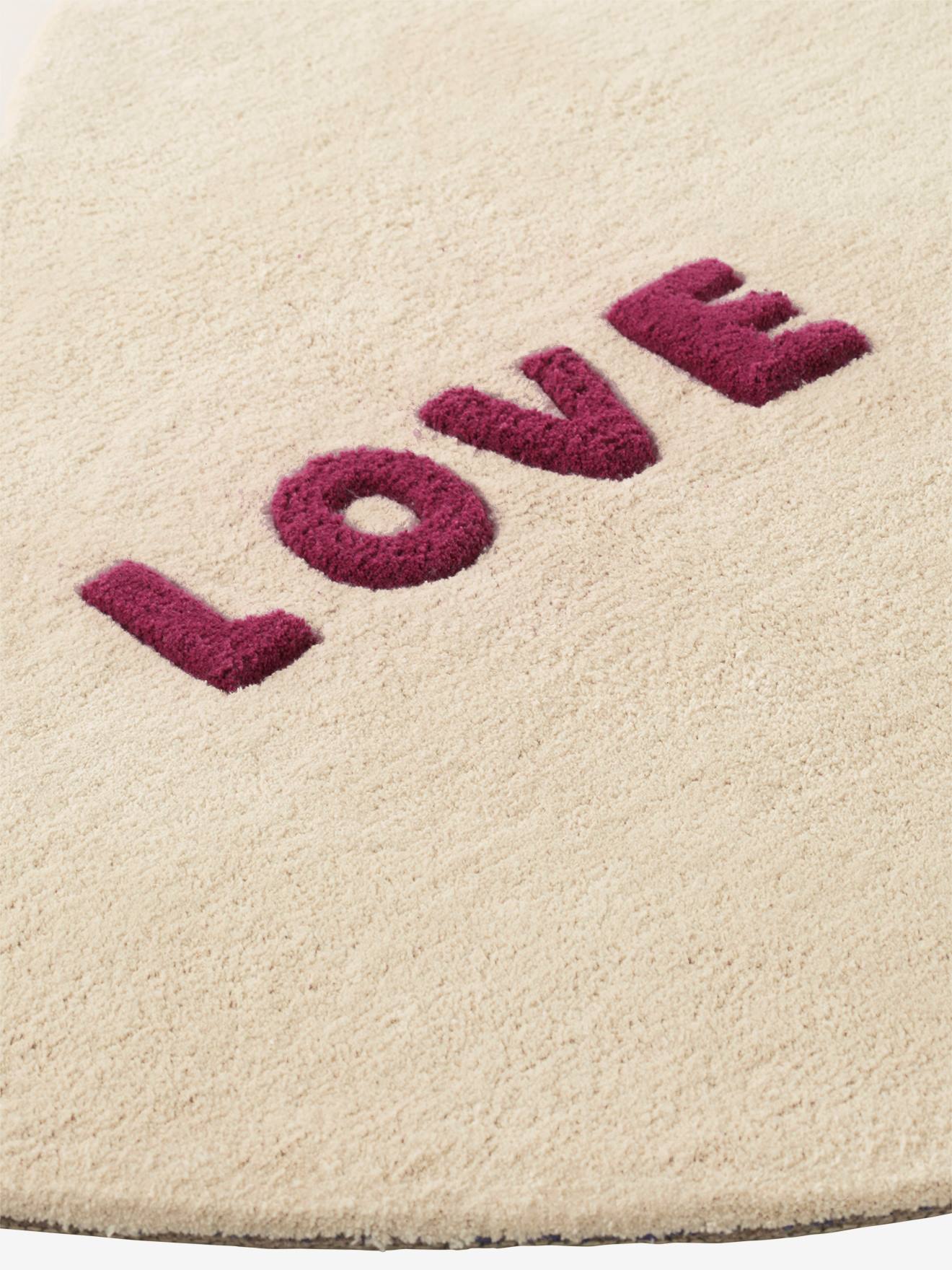 Thumbnail - Kinderzimmer Teppich LOVE in Herzform