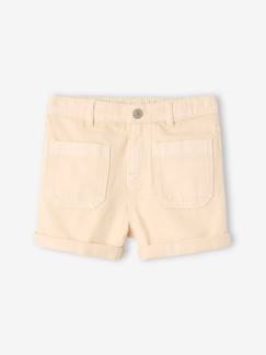 Maedchenkleidung-Mädchen Shorts mit aufgesetzten Taschen