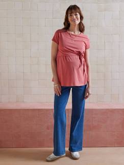Umstandsmode-Umstandsshirts-Bio-Kollektion: Longshirt für Schwangerschaft und Stillzeit