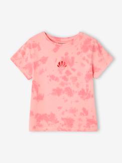 Maedchenkleidung-Mädchen T-Shirt mit Batikmuster