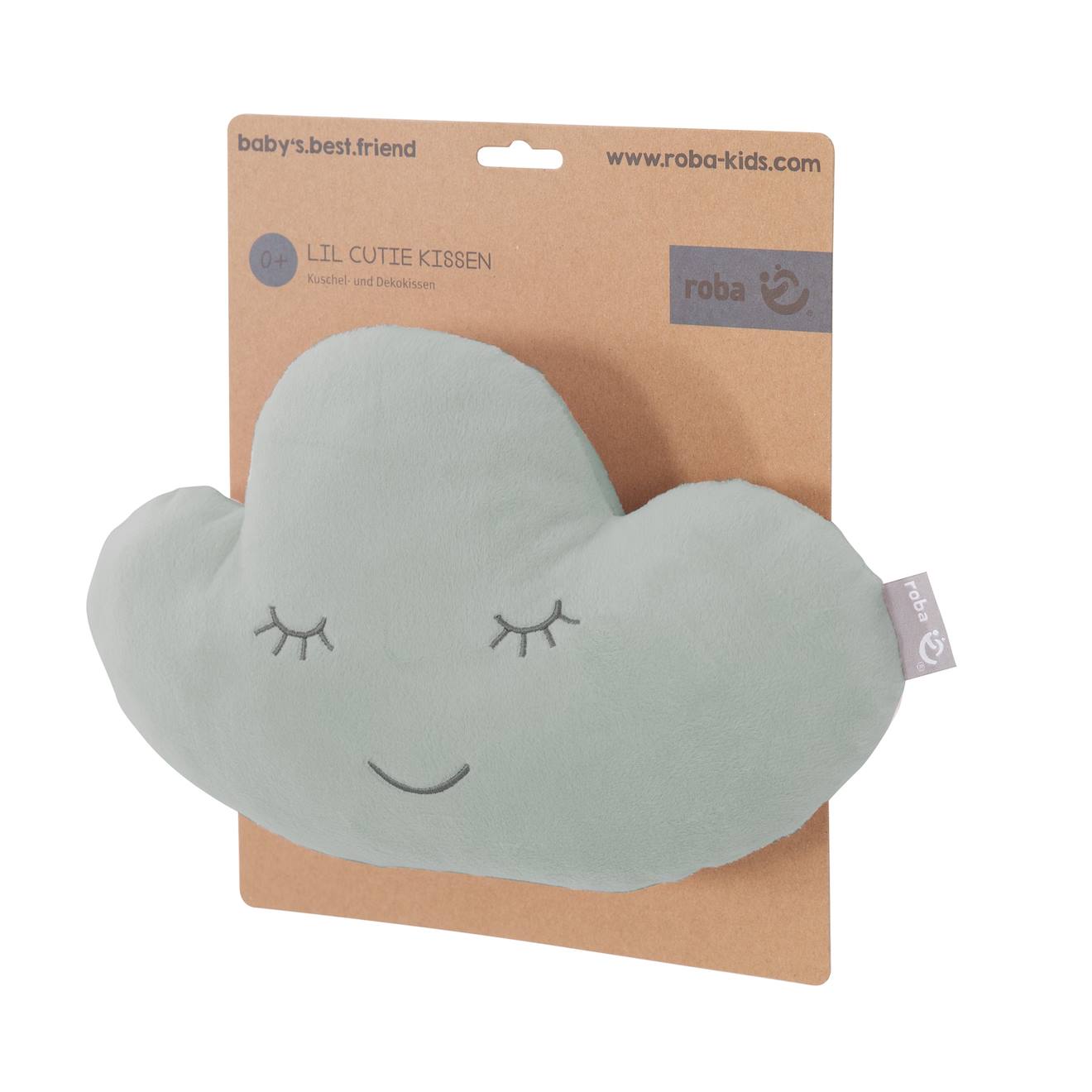 Thumbnail - Kuschelkissen 'roba Style' in Wolkenform fy green
