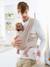 Baumwoll-Tragetuch für Babys - beige+grau meliert - 2