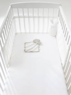 Dekoration & Bettwäsche-Babybettwäsche-Nestchen & Bettumrandungen-Baby Bettumrandung „Sternenabend“ Oeko-Tex
