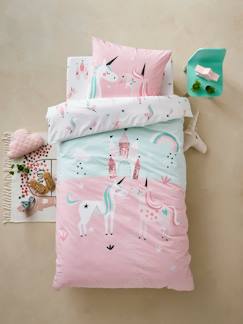 Dekoration & Bettwäsche-Kinderbettwäsche-Bettwäsche-Kinder Bettwäsche-Set „Einhörner“ Oeko-Tex
