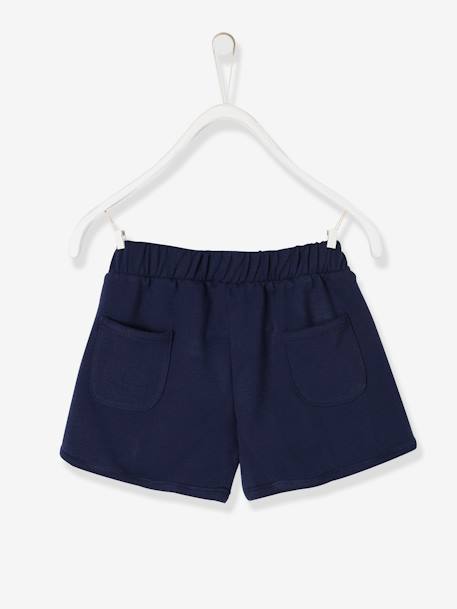 Sport-Shorts für Mädchen Oeko-Tex - dunkelblau+rosa+ziegel - 3