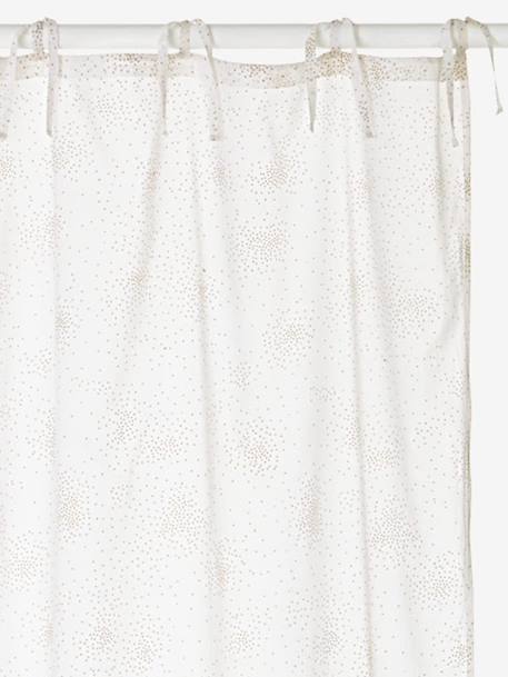 Betthimmel-Vorhang für Kinder - weiß/pailletten - 1