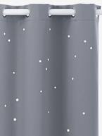 Verdunkelungsvorhang mit ausgestanzten Sternen -  - [numero-image]