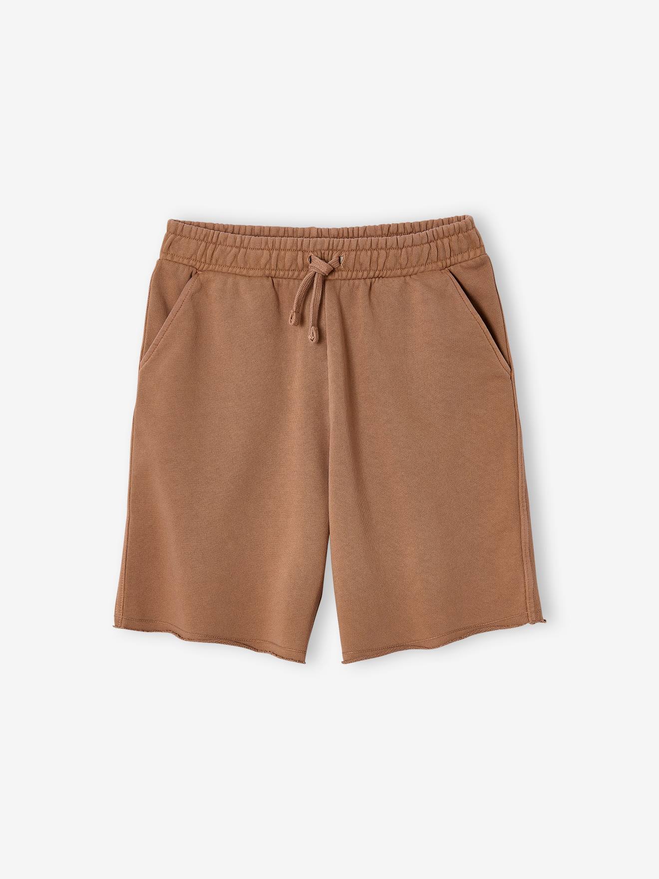 Thumbnail - 2er-Pack Kinder Sweat-Shorts JONEN pekannuss