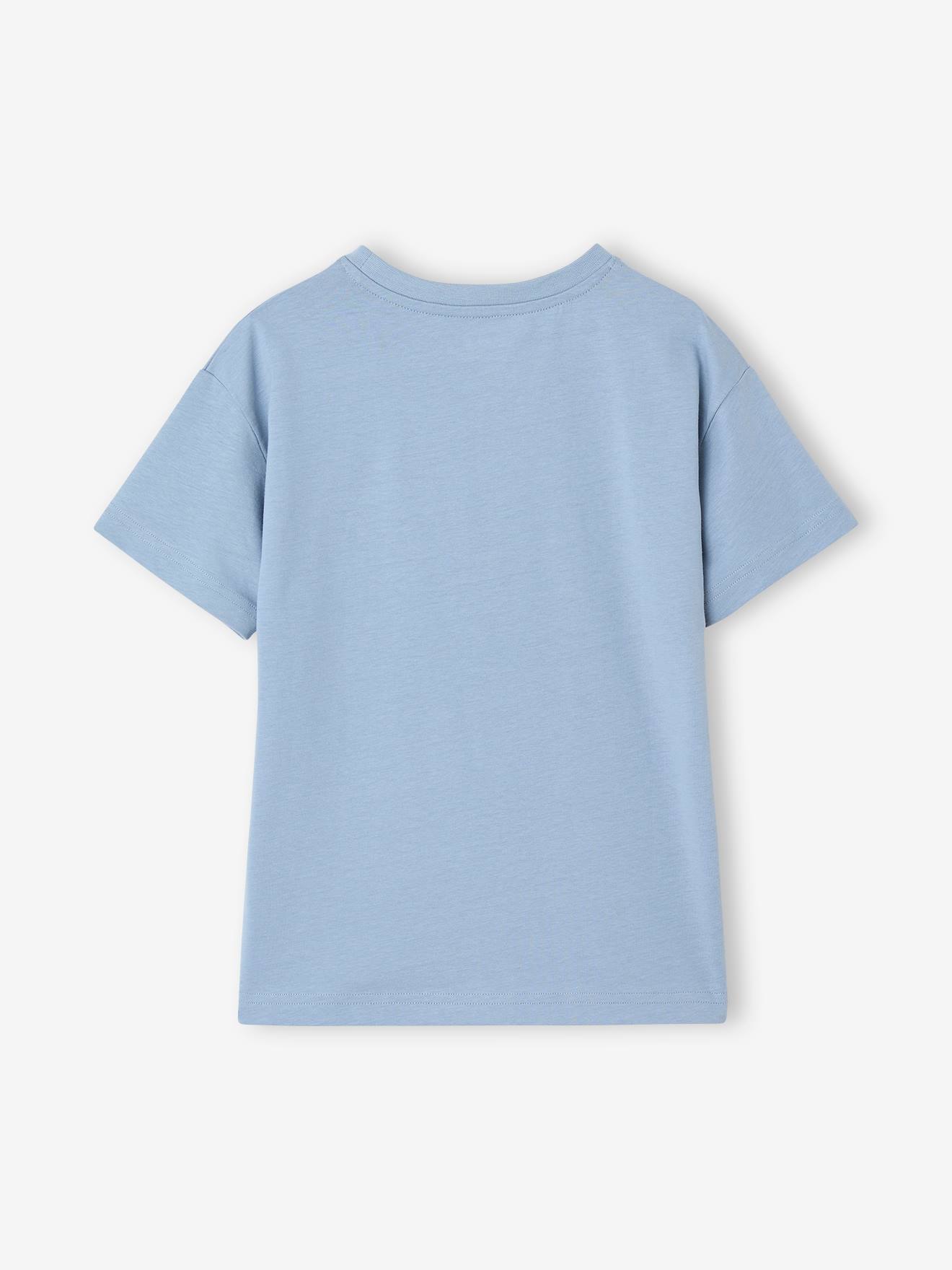 Thumbnail - Jungen T-Shirt mit witzigem Print und Recycling-Baumwolle