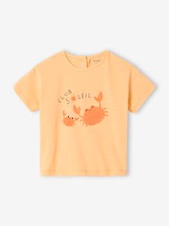 Babymode-Shirts & Rollkragenpullover-Bio-Kollektion: Baby T-Shirt mit Meeres-Motiven