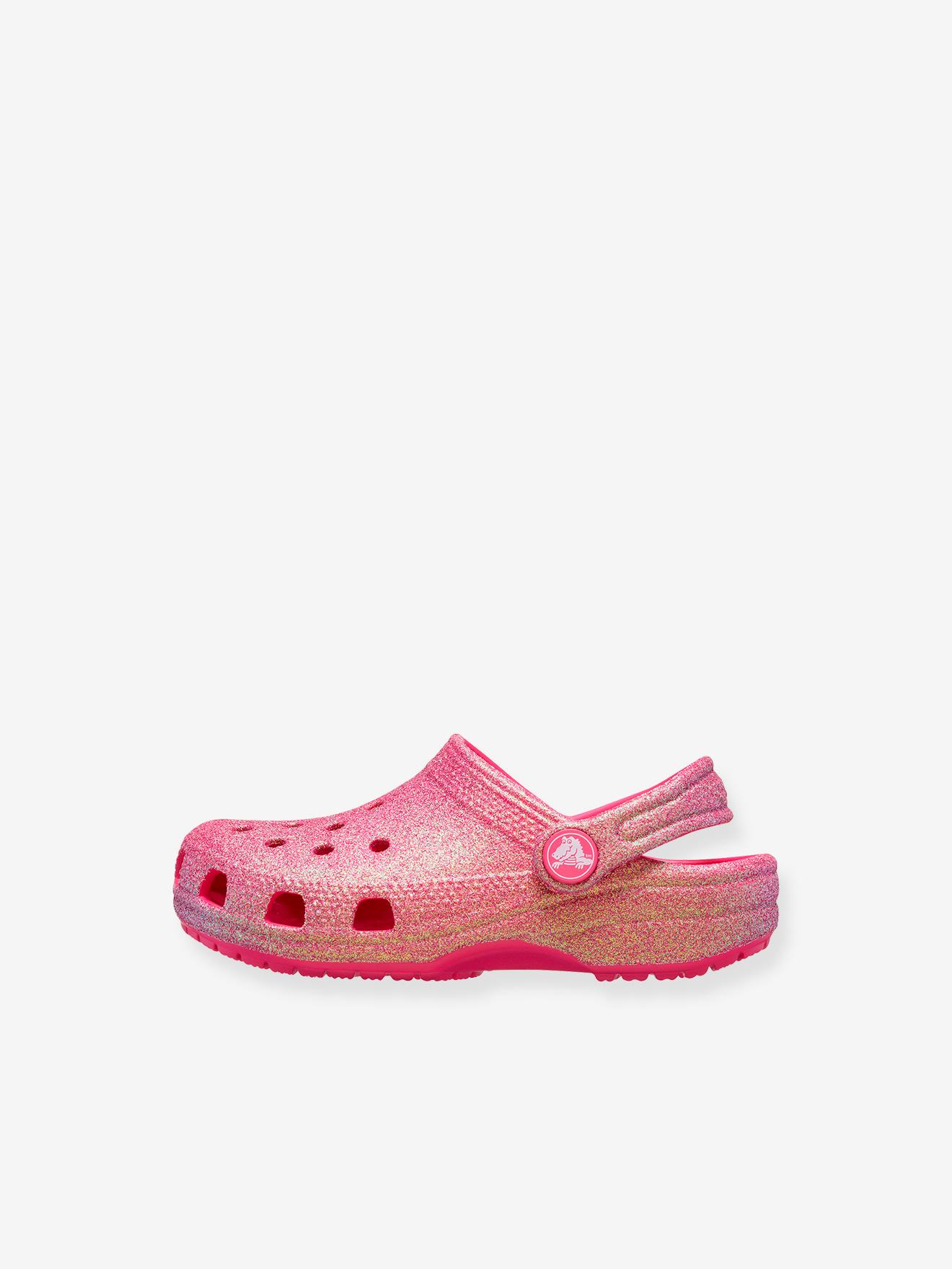 Thumbnail - Baby Clogs Classic Iridescent Glitte CROCS