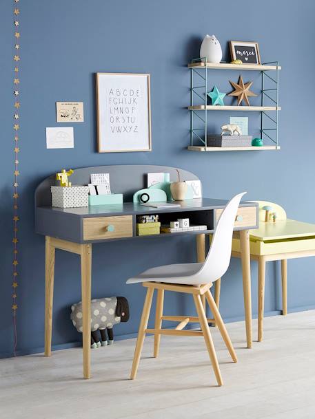 Kinderstuhl 'Scandinave' - weiß/natur - 7