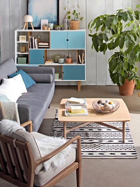 Kinderzimmer-Tipi, wendbar - weiß bedruckt - 4