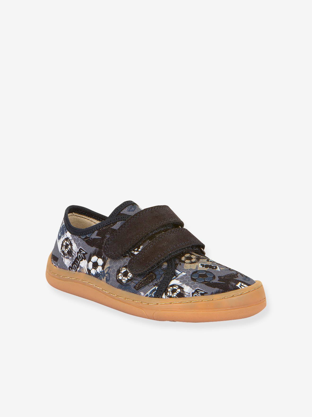 Kinder Barfuß-Sneakers BAREFOOT CANVAS froddo grau Gr. 34