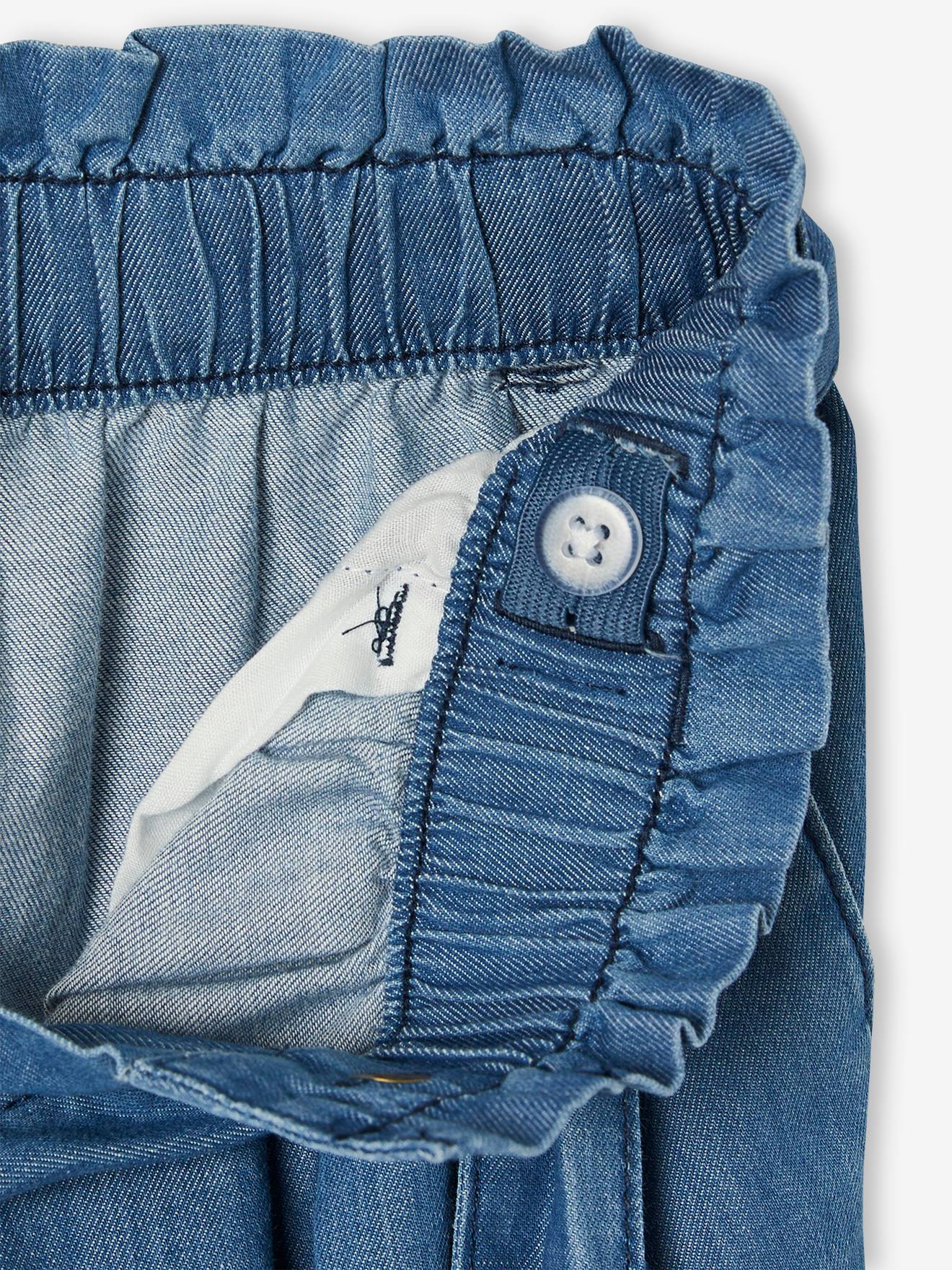 Thumbnail - Mädchen Paperbag-Jeans