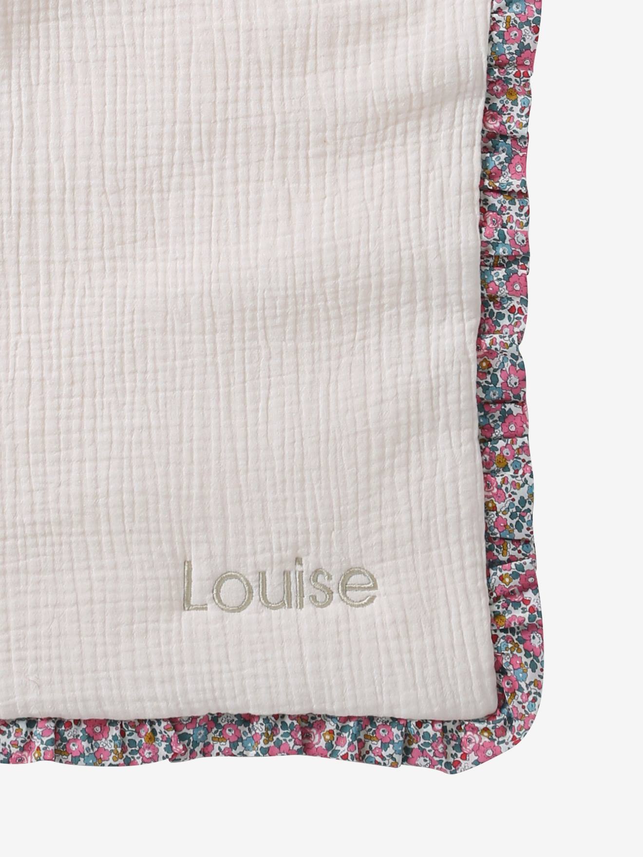 Thumbnail - Bio-Kollektion: Baby Decke aus Musselin ENVIE DE FRAISE