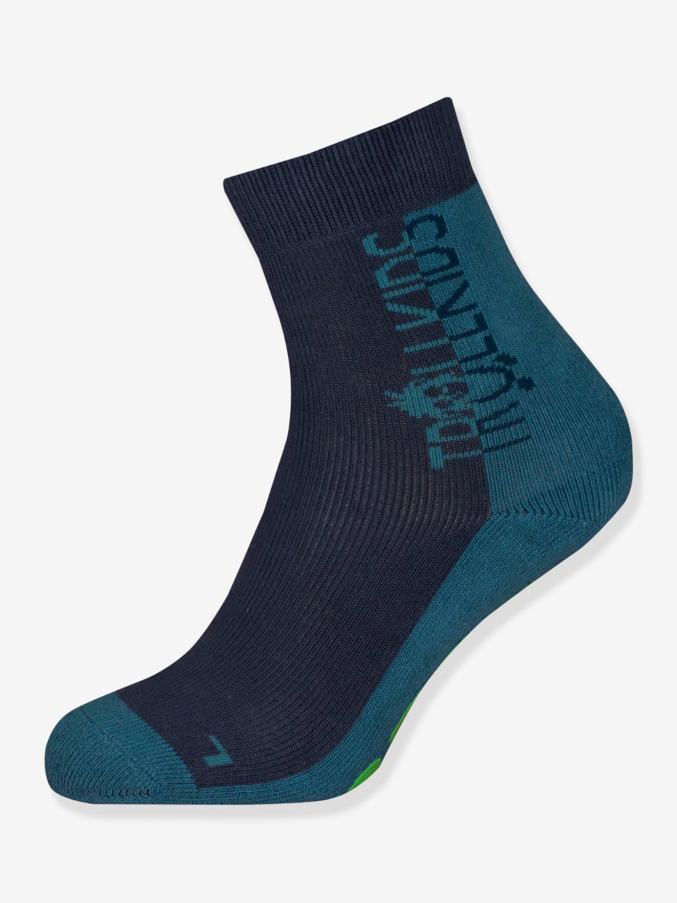 Kinder Anti-Rutsch-Socken TROLLKIDS blau Gr. 23/26