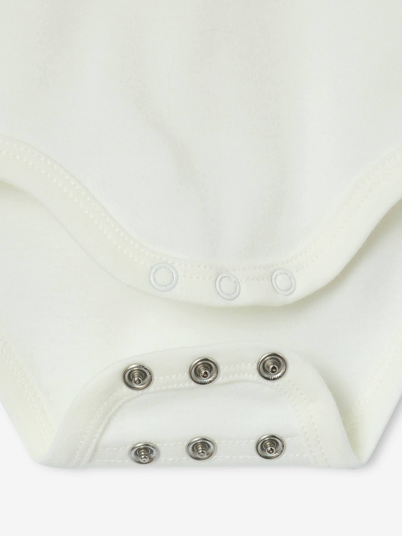 Thumbnail - Bio-Kollektion: Mitwachsender Baby Body mit Liberty-Kragen ENVIE DE FRAISE