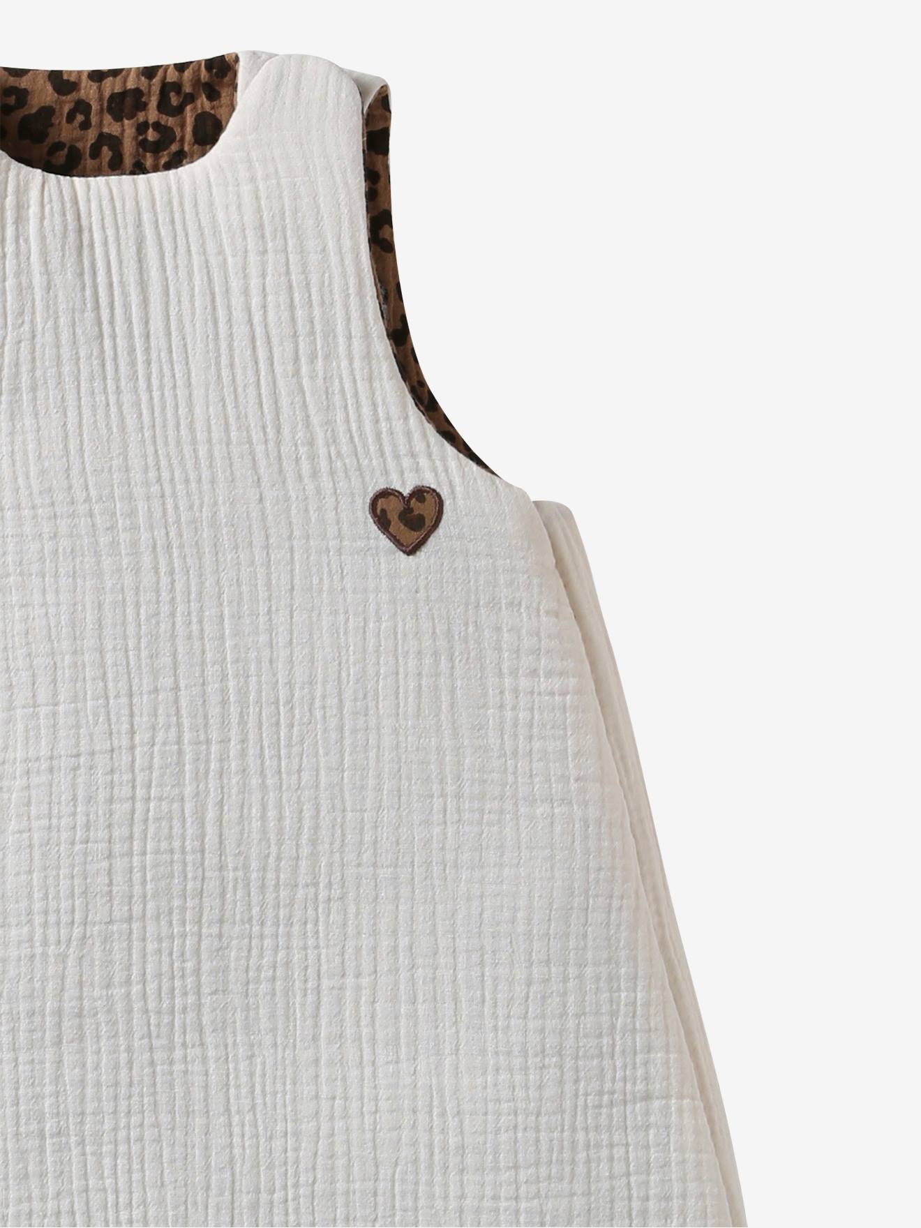 Thumbnail - Bio-Kollektion: Wendbarer Baby Schlafsack aus Musselin ENVIE DE FRAISE