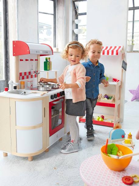 Große Spielküche von HAPE, Holz - mehrfarbig - 6