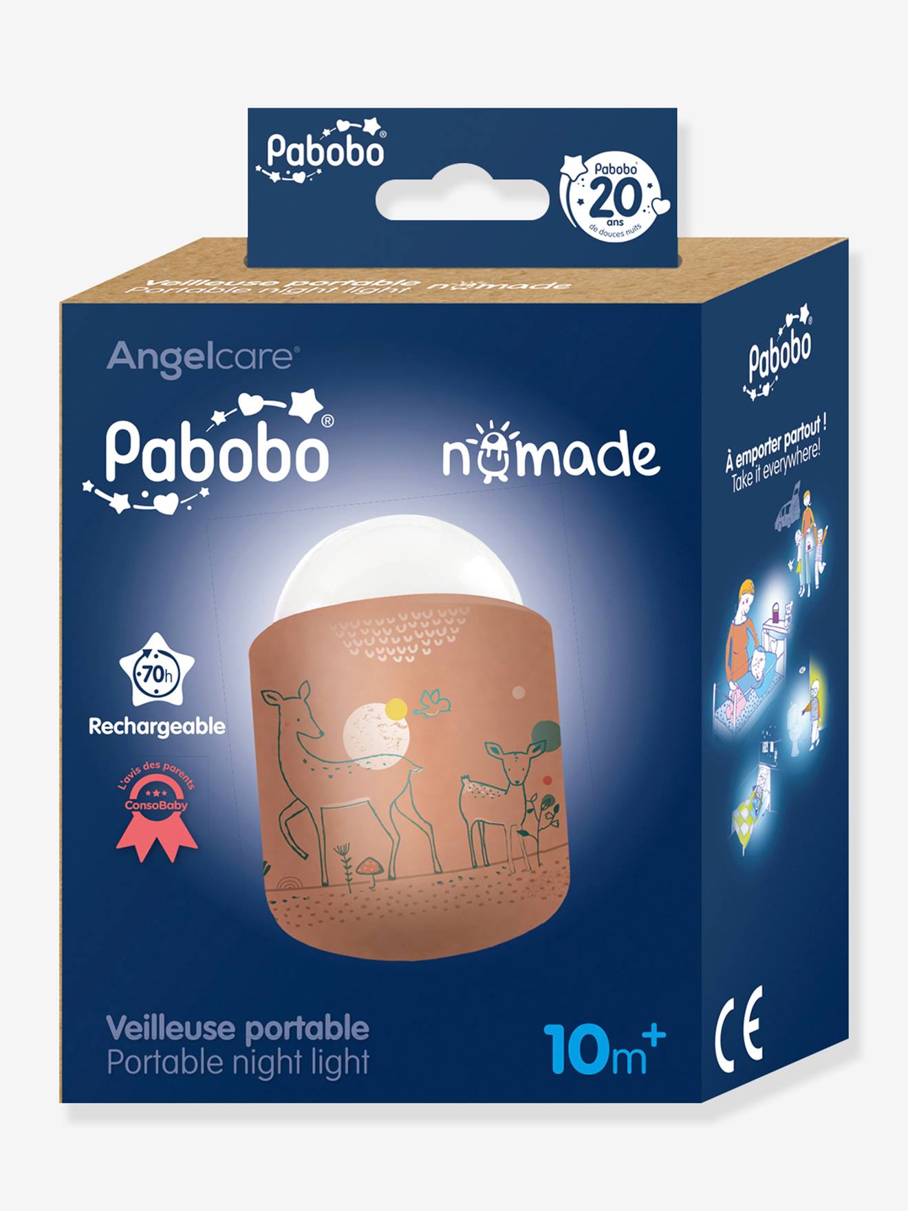 Thumbnail - Tragbares Nachtlicht NOMADE