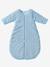 Schlafsack/Overall für Babys, Mikrofaser - blau/dreiecke+rosa/sterne - 1