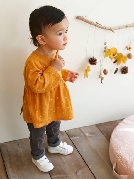 Sneakers mit Klettverschluss - weiß - 7