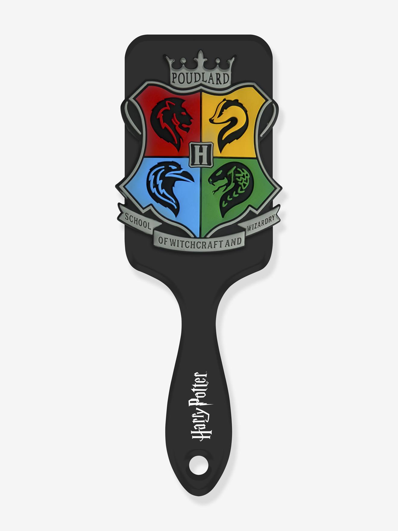 Kinder Haarbürste mit 3D-Wappen HARRY POTTER