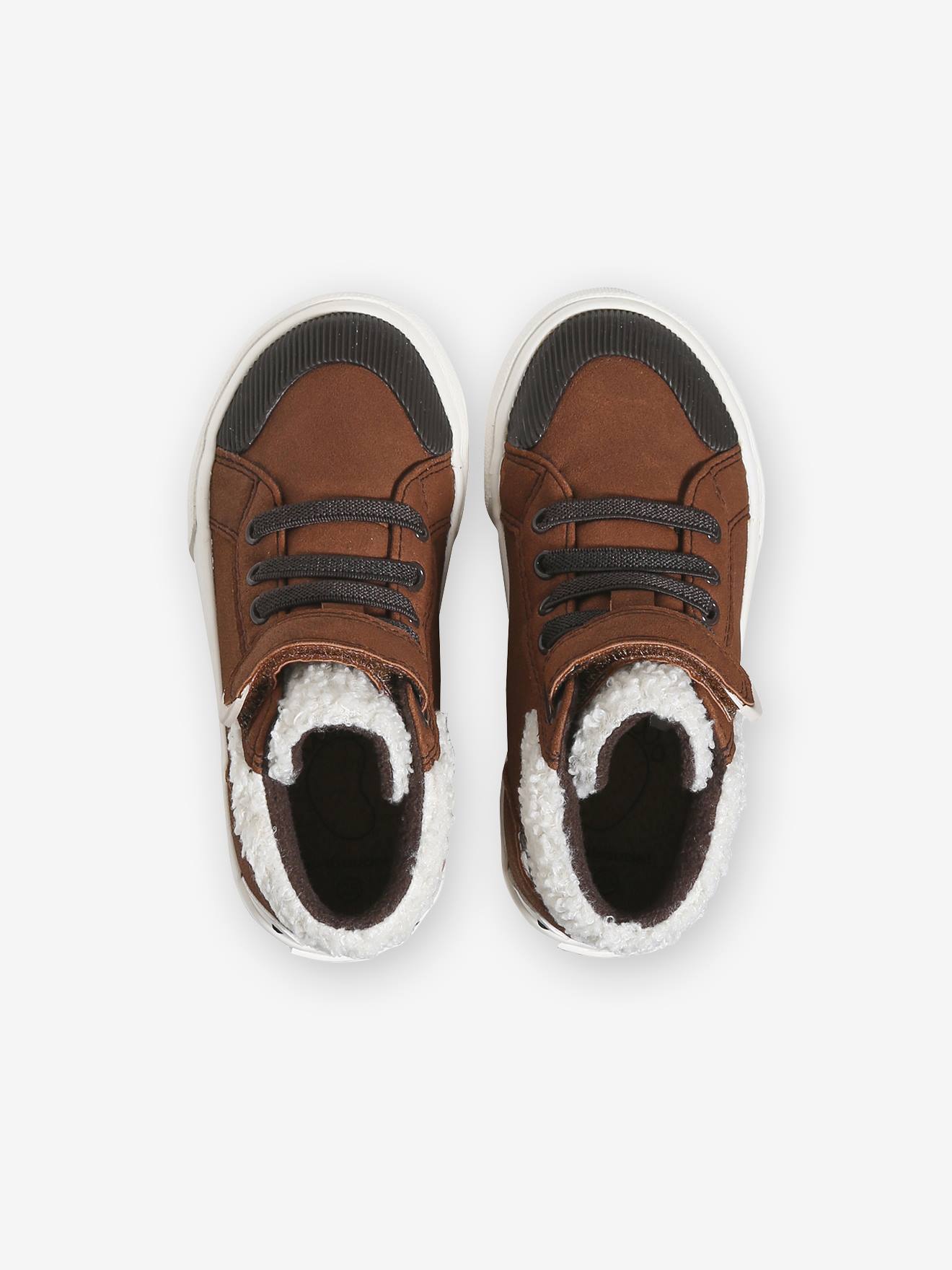 Thumbnail - Warme Kinder High-Sneakers