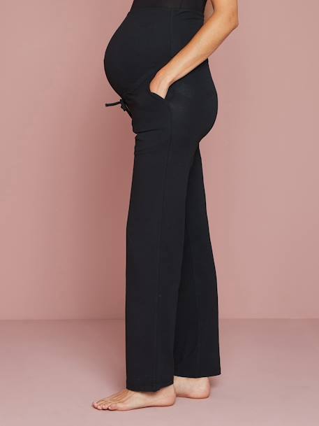 Umstands-Yogahose Oeko-Tex - schwarz - 6