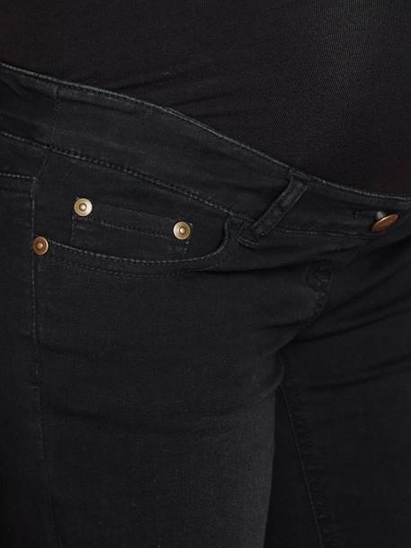 Umstands Slim-Fit-Jeans, Schrittl. 78 cm - dark blue+grau+schwarz - 22