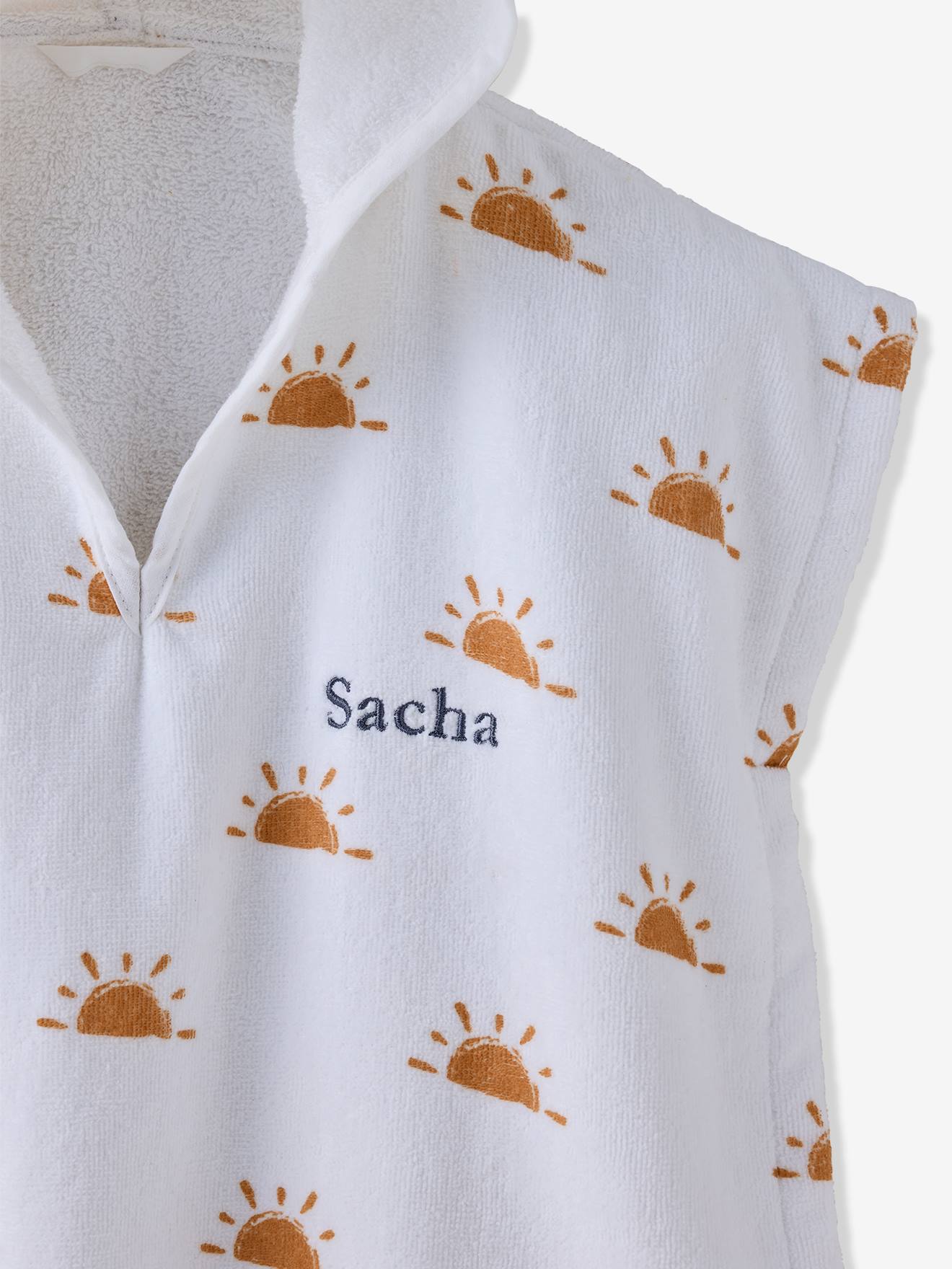 Thumbnail - Baby Badeponcho mit Recycling-Baumwolle