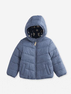 Maedchenkleidung- Jacken & Mäntel-Leichte Mädchen Wende-Steppjacke mit Recycling-Polyester