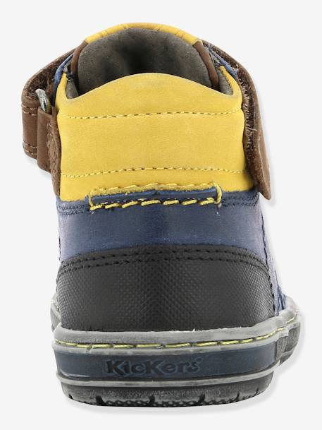 Jungen High Sneakers „Iguane“ von KICKERS® - EINFARBIG HELLBRAUN+marine - 14