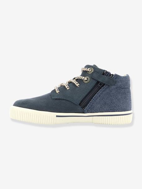 Jungen High Sneakers 'Posture' KICKERS® - hellbraun/denim+marine/denim - 9