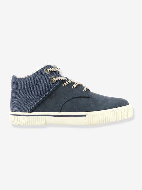 Jungen High Sneakers 'Posture' KICKERS® - hellbraun/denim+marine/denim - 8