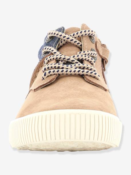 Jungen High Sneakers 'Posture' KICKERS® - hellbraun/denim+marine/denim - 6