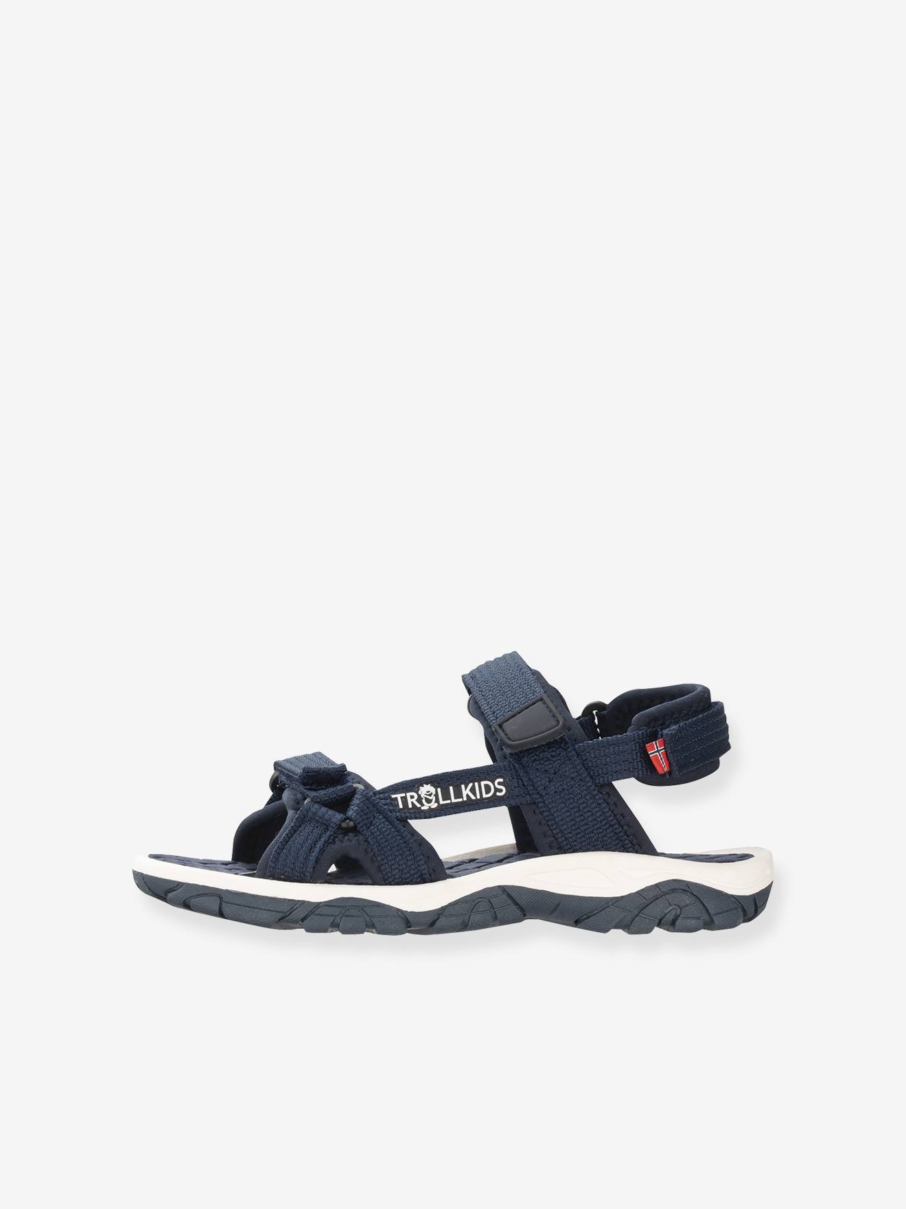 Kinder Trekking-Sandalen OSLOFJORD TROLLKIDS blau Gr. 32