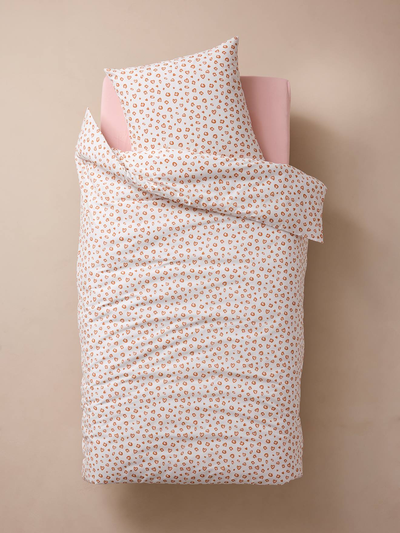 Thumbnail - Kinder Bettwäsche-Set LEOPARD mit Recycling-Baumwolle BASIC