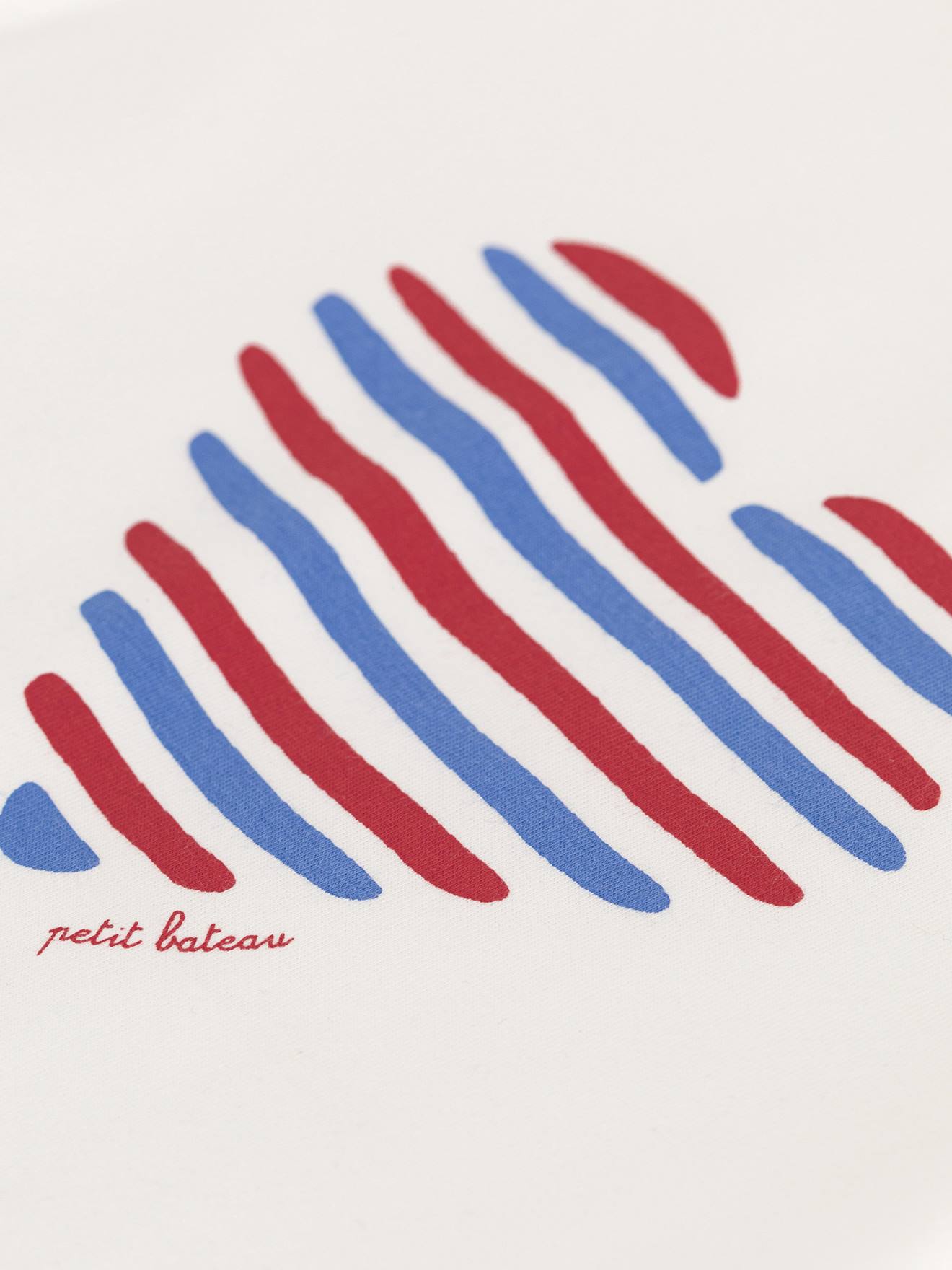 Thumbnail - Kinder T-Shirt mit Herzmotiv PETIT BATEAU