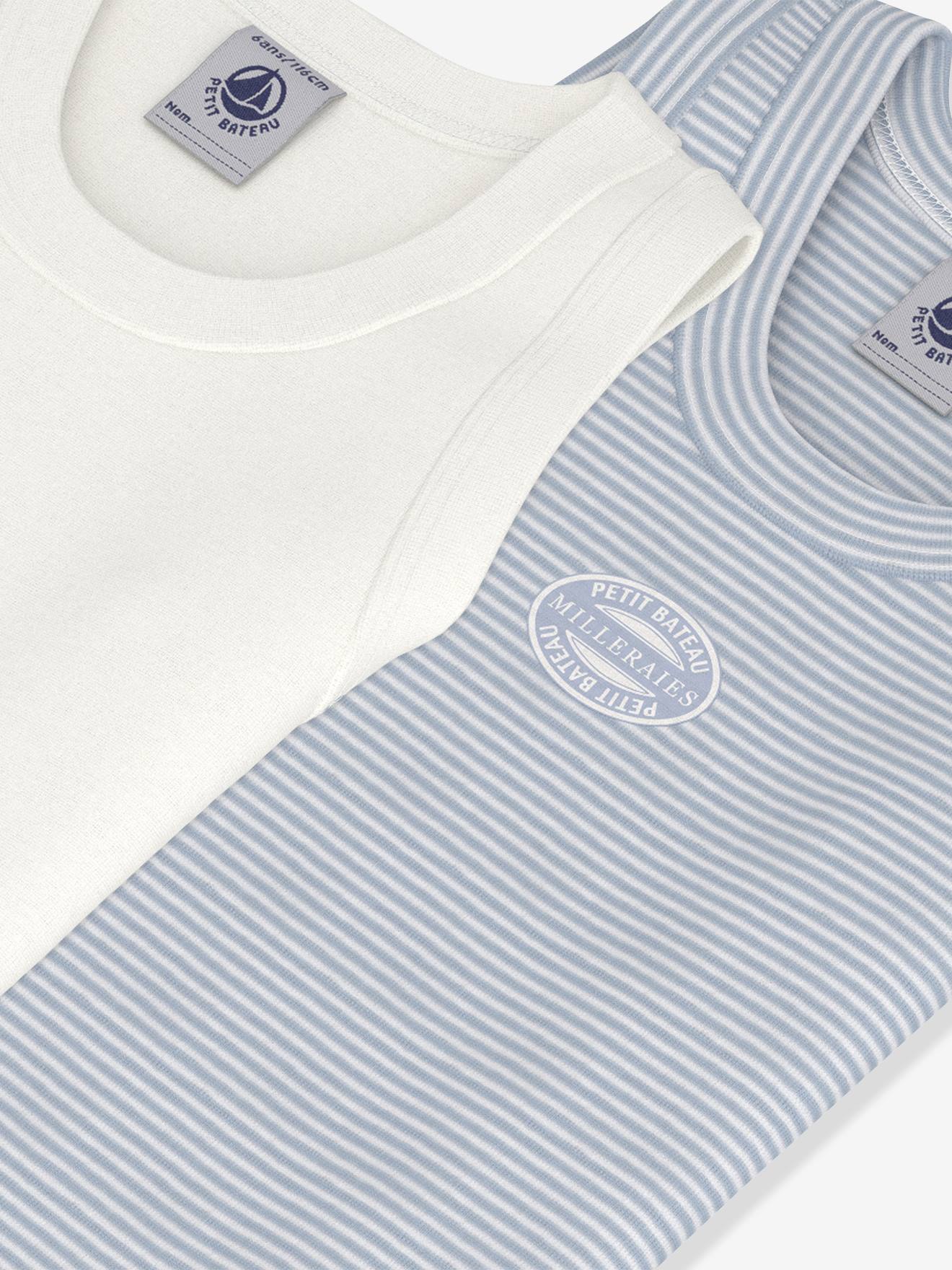 Thumbnail - 2er-Pack Jungen Unterhemden PETIT BATEAU