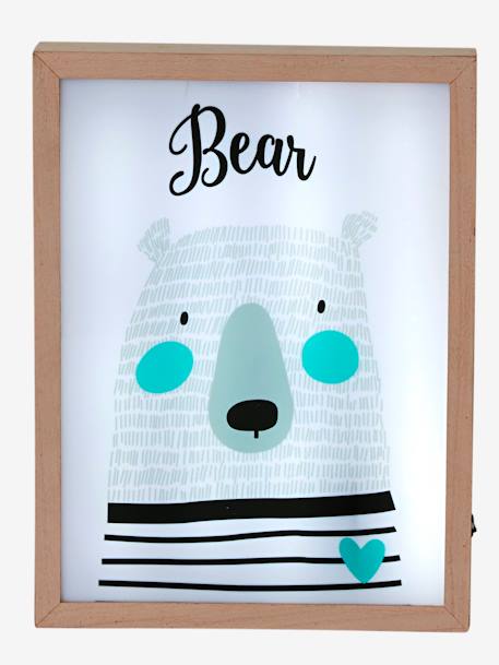 Kinderzimmer Leuchtbox Teddybär - mehrfarbig - 5