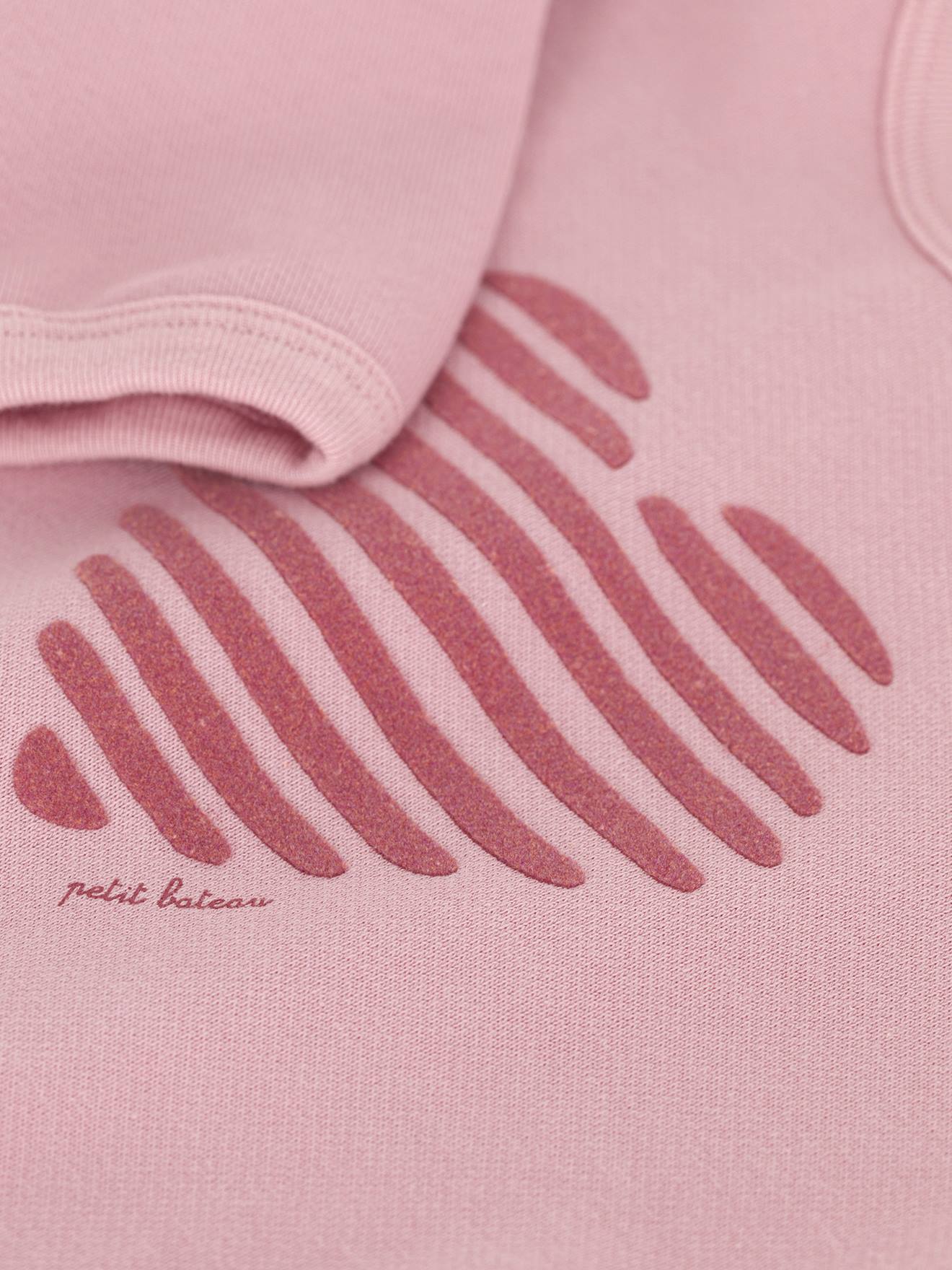 Thumbnail - Mädchen Baby Sweatshirt PETIT BATEAU aus Baumwolle